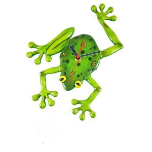 Allen Designs `Frog Fly` Wall Clock